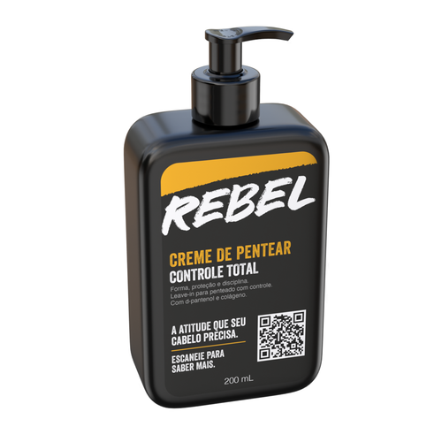 Leave-in Creme para Pentear Masculino REBEL