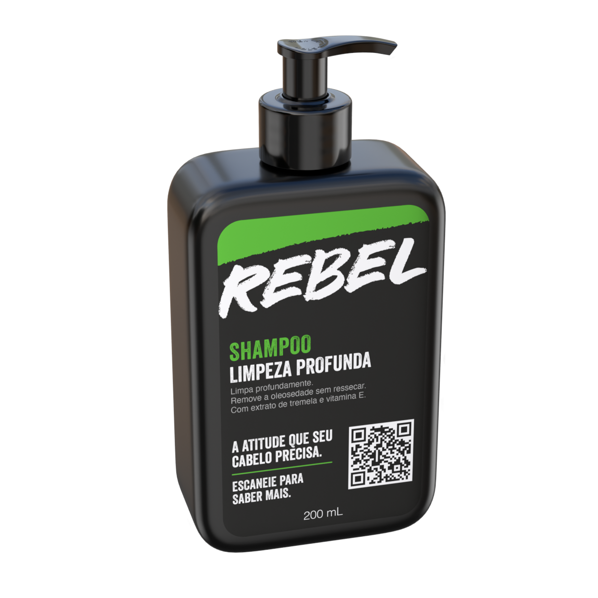 Shampoo Masculino REBEL